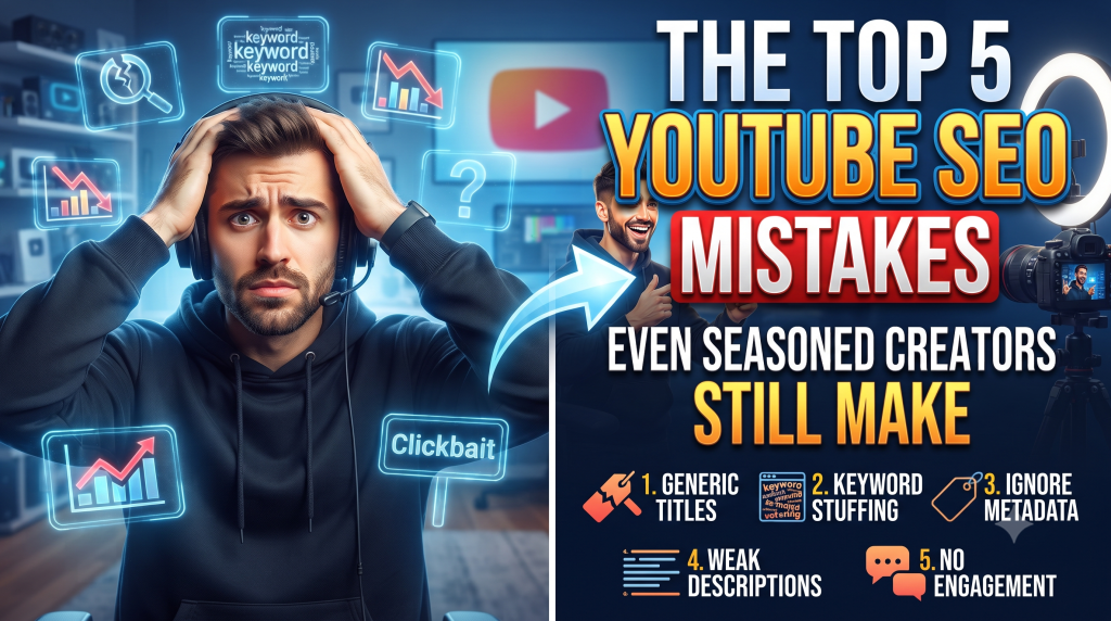 top 5 keywords youtube MIstake